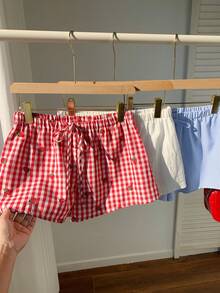 Comfortcana 3 chiếc quần short nữ cạp chun có dây rút, thoải mái, đa năng cho mùa hè, mẫu mới 2026. Bộ 3 quần short nữ mùa hè, đi nghỉ mát, ngày Valentine, đi chơi, du lịch, thường ngày, phong cách Y2K, mùa hè xuân, lễ hội, bãi biển, tiệc sinh nhật, đám cưới, đi chơi. - Nhiều màu - Xem 4