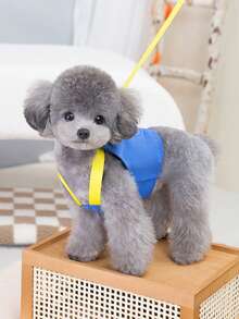 PETSIN Pet Chest And Back Skirt, Cat Traction Strap, Animal Collar Set, Pet Supplies Strap Skirt, Dog Walking Princess Skirt, Pet Chest And Back Skirt+Rope Sweet Princess SBritish Style Chest And Back Set - Multicolor - View 14