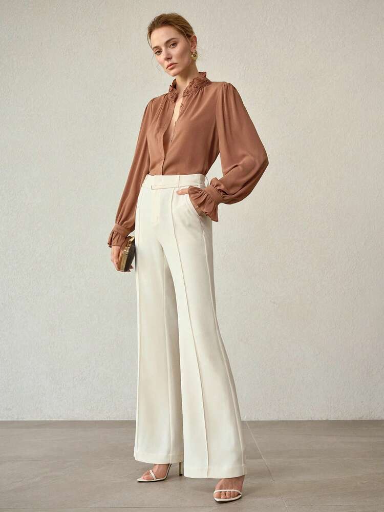 BLUSA DECORATIVA FLORAL 3D MINIMALISTA E ELEGANTE, ADEQUADA PARA TRANSPORTE, PRIMAVERA/VERÃO