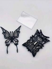 黑色酷炫无属性通用小卡套异形少女照片偶像相框保护套 - 多色 - 查看 3