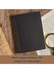 2pcs A5 Kraft Notebook, Blank Notebook, Thickened Journal, Vintage Notebook, Planner Notepad - suit - View 3