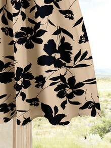 Rusticease 女士度假休闲印花纯色上衣+印花半裙套装（2件套），女士夏季服装，夏季半裙套装，半裙上衣套装，女士半裙上衣套装，印花半裙套装，女士夏季两件套休闲套装，女士两件套短袖嘉年华休闲装 - 彩色 - 查看 6