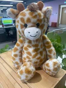 POKOJA LAND 毛绒娃娃，柔软填充动物，舒适蓬松卡通抱枕玩具，温暖舒适的儿童礼物，卧室和游戏室装饰 - 彩色 - 查看 15