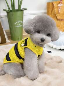 PETSIN Quần áo thú cưng mùa xuân mới, đồ dùng cho thú cưng, quần áo cho thú cưng, áo ba lỗ cho chó, áo thun cho mèo, trang phục cho gấu bông, trang phục cho động vật nhỏ, áo ba lỗ thường ngày mát mẻ, quần áo cho chó, quần áo cho mèo, áo ba lỗ hai mùa xuân hè mới. - Nhiều màu - Xem 12