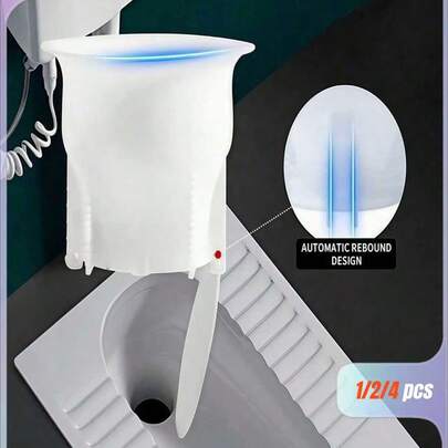 1/2/4Pcs Bathroom Drain Odor-Proof Stoppers, Toilet Sewer Outlet Sealing Plugs - Anti-Backflow & Clog Prevention Odor Eliminators
