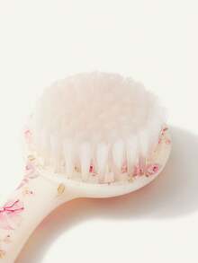 Cozy Pixies 2-Piece Set Of Soft Pink Bow Flower Hair Brush Comb Set, Gently Remove Hair Tangles, Prevent Cradle Scab, And Protect The Baby's Fontanelle At The Same Time. - Multicolor - View 8