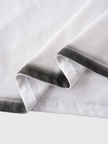 ROMWE MEN Street Life Men's Casual Star Print Round Neck Tank Top, Summer - Beige - View 3