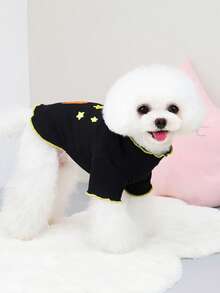 PETSIN Pet Clothing, Dog Clothing, Cat Hoodie, Casual Vest, Spring And Summer New Item, Small Animal Printed Vest, Cool Casual Wear, Cartoon Hoodie - Multicolor - View 12