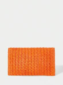 SHECARRY Women Clutches - Orange - View 3
