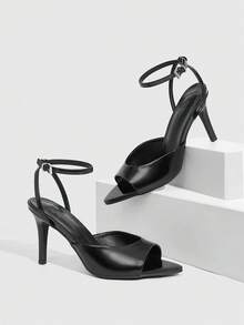 CUCCOO SZL 女士高跟凉鞋 - 黑色 - 查看 3