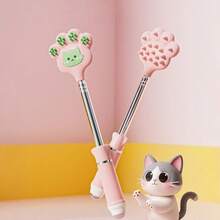 Joivida 1Pc/2Pcs Stainless Steel Retractable Cat Back Scratcher, Portable Itch Relief Rake For Office - Multicolor - View 7