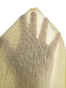 Tween Girls Casual Basic Vacation T-Shirt Set, White Spaghetti Strap Loose Lace Trim Top And White Wide Leg Pants White Outfit - Yellow - View 3