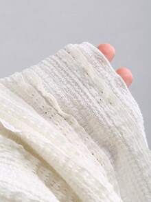 Sweetra 女士浪漫优雅吊带系带蝴蝶结吊带背心和蛋糕裙两件套，春夏款 - 杏色 - 查看 7