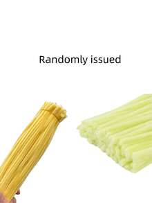 Bộ 100/200/500/1000 que nhung màu vàng kem dùng để tự làm bó hoa hồng, bộ dụng cụ thủ công hoàn hảo cho Lễ Tình nhân, Sinh nhật, Lễ Phục sinh, trang trí nhà cửa, các dự án hoa đơn giản. - Nhiều màu - Xem 11