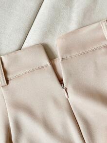 Franclia 2pcs/Set Women Off Shoulder Top And Pants Casual Outfit - Multicolor - View 3