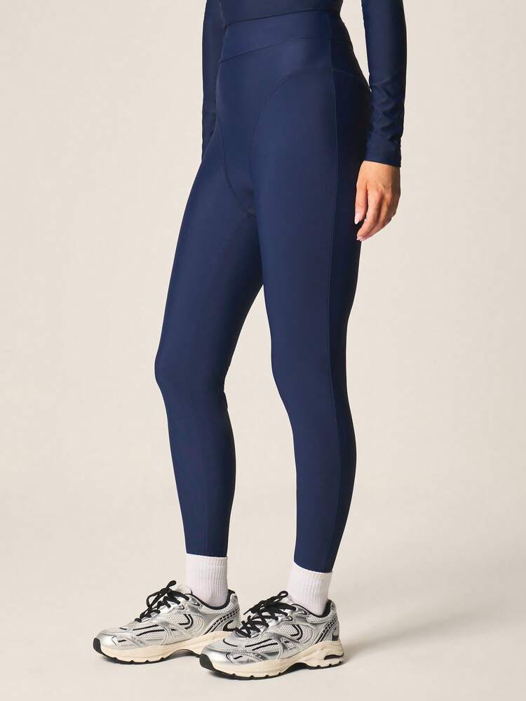MISSGUIDED Legging de Compressão com Cintura Alta e Detalhe de Costura de Calcinha para Roupas Ativas, Ioga, Fitness, Corrida, Exercícios