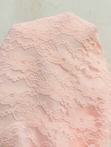 Sunnyshic Women's New Year, Halloween, Christmas Themed Dresses, Thanksgiving Outfits, New Arrivals, Summer, Spring, Autumn, Winter Suitable For Parties, Commuting, Daily Outings, Vacations - Women's Pink Dress, Summer Dress, New Year's Eve Dress, Christmas Party Dress, Elegant Party Dress, Sweet & Elegant Double Ruffle Collar, Pleated Waist Fitted Dress With Spaghetti Straps - Pink - View 7