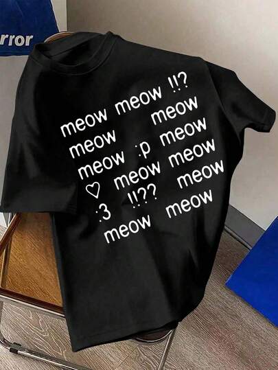 Manfinity Dauomo Vintage Punk-Style Short-Sleeved T-Shirts With Lettering, Gothic-Style Tops From The Late , Street Hip-Hop Style Tops, And 90s Men's Fashion Clothing.