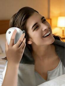 Teckwe جهاز تدليك فروة الرأس الكهربائي، جهاز تدليك فروة الرأس اللاسلكي المحمول مع 4 مخالب تدليك قابلة للإزالة، 3 أوضاع قابلة للتعديل، تنبيه الاهتزاز للرأس للاسترخاء العميق، للمنزل والمكتب والسفر (بطارية 500 مللي أمبير) - متعدد الألوان - مشاهدة 8