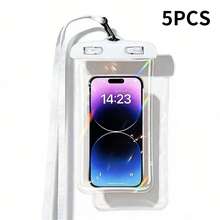Universal Waterproof Phone Pouch - Fluorescent Waterproof Case, Compatible With IPhone 15, 14, 13, 12, 11 Pro Max, XS Plus And Other Phones 7.0 Inches And Below, Waterproof Dry Bag For Phones, Must-Have For Beach Vacations - Multicolor - View 18