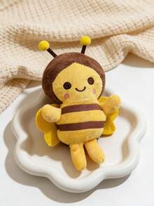 POKOJA LAND 1 Con ong đồ chơi mềm nhỏ, thú nhồi bông hình ong mật, móc khóa hình ong mật, đồ chơi hoạt hình sống động, búp bê đáng yêu, thích hợp làm quà tặng Giáng sinh, tiệc mừng em bé, sinh nhật, móc treo túi xách, mặt dây chuyền túi xách, quà tặng ngày lễ/sinh nhật. - Nhiều màu - Xem 5