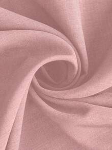 SHEIN LUNE CURVE Bộ áo liền quần mùa hè thời trang thường ngày dành cho nữ cỡ lớn, thích hợp cho kỳ nghỉ. - Hồng - Xem 4