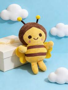 POKOJA LAND 1 Con ong đồ chơi mềm nhỏ, thú nhồi bông hình ong mật, móc khóa hình ong mật, đồ chơi hoạt hình sống động, búp bê đáng yêu, thích hợp làm quà tặng Giáng sinh, tiệc mừng em bé, sinh nhật, móc treo túi xách, mặt dây chuyền túi xách, quà tặng ngày lễ/sinh nhật. - Nhiều màu - Xem 7