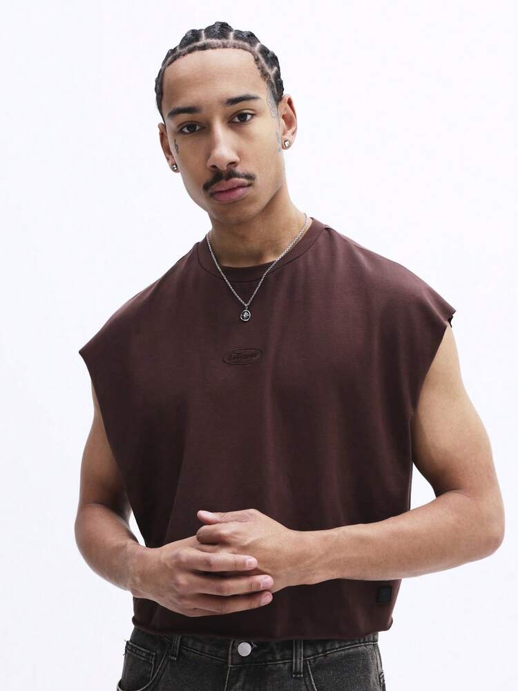 Tank Top With New York Back Text