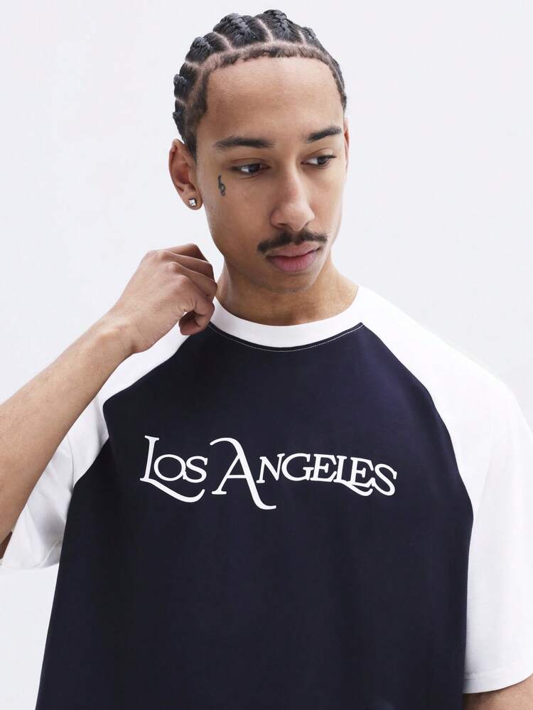 T-shirt graphique Box Fit Los Angeles