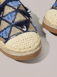 Styleloop Women's Versatile Fashion Flat Shoes For Daily Wear - Navy Blue - View 6