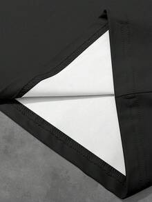 Rovax Áo thun dài tay ôm dáng dành cho nữ, in họa tiết hoa cổ điển, đính đá, phong cách Subculture, tối màu. - màu đen - Xem 3