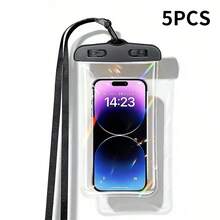 Universal Waterproof Phone Pouch - Fluorescent Waterproof Case, Compatible With IPhone 15, 14, 13, 12, 11 Pro Max, XS Plus And Other Phones 7.0 Inches And Below, Waterproof Dry Bag For Phones, Must-Have For Beach Vacations - Multicolor - View 16