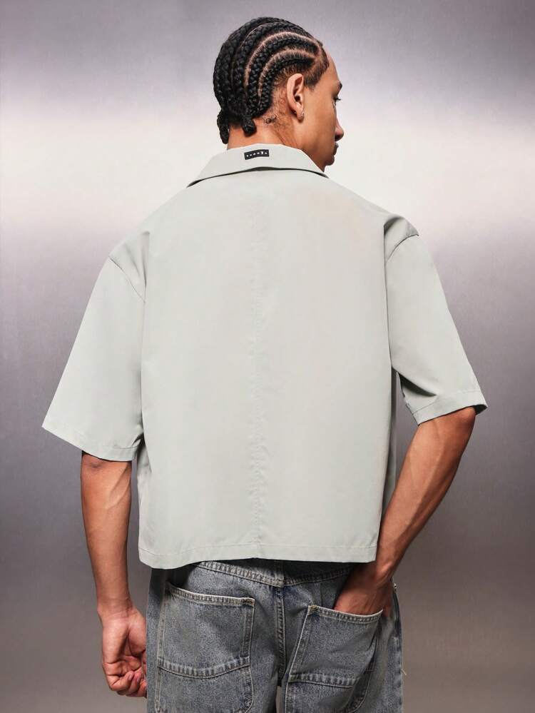 PLAYBOY X SUMWON Camicia a maniche corte con bottoni e colletto classico