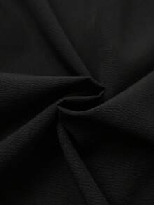 GlowEve CURVE Women's Spring/Summer Striped Patchwork Ruffle Hem Long Sleeve Blouse, Lightweight Elegant Office/Casual Wear - Black and White - View 5