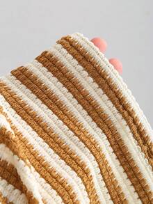 Sweetra Women's Contrast Stripe Backless Knit Tube Top Bodycon Mini Dress, Summer - Multicolor - View 6