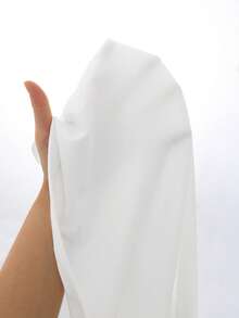 INAWLY 女士休闲通勤无袖上衣，饰有撞色蝴蝶结和蕾丝边 - 白色 - 查看 6