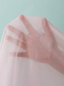 Swim Basics Áo khoác ngoài bikini mùa hè mới 2026 dành cho nữ, màu trắng trơn, chất liệu lưới, khóa kim loại trang trí, cổ khoét sâu, không tay, dáng rộng, gợi cảm. - trắng - Xem 11