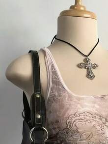 Lalippa 女士休闲复古印花背心，夏季 - 彩色 - 查看 4