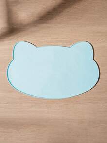 硅胶宠物喂食垫，防滑防水碗垫，加高边缘，易于清洁，适用于猫狗食物和水 - 彩色 - 查看 15