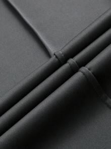 Manfinity Homme Men's Vest And Pants Set, Slim Fit, Grey Vest Set, All-Match Style, Suitable For Daily Wear, Casual And Versatile - Dark Grey - View 4