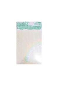 6件套彩色光梦全息激光闪亮薄膜贴纸套装，跨境防水PET日记贴纸，DIY剪贴簿装饰材料贴纸 - 6pcs - 查看 6