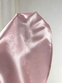 Elamini Women's Elegant Satin Tie-Waist A-Line Mini Dress, Casual Everyday Wear, Suitable For Dates, Outings, Spring/Summer - Pink - View 6