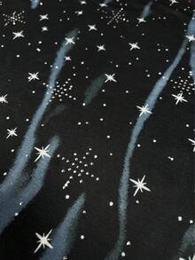 Manfinity Dauomo Casual Fashion Men's Round Neck Printed T-Shirt, Versatile For Summer - Black - View 5