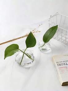 Madebyblanc 猫形玻璃花瓶，适合水培植物和鲜切花 - 装饰性猫形花盆，适合水培，独特的家居桌面装饰，也是送给爱猫人士和植物爱好者的可爱礼物 | 非常适合绿萝、富贵竹、香草和小花束。 - A - 查看 8