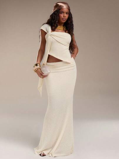 Normani Top casual versatil, la modă, cu tiv asimetric, în culoare solidă pentru femei