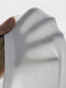 SHEIN Girls' Elegant 3D Floral Crew Neck T-Shirt, Casual & Commuting, White - White - View 5