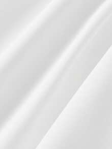 SHEIN MOD Vestido midi blanco de cuello halter talla grande, elegante para la oficina/ir al trabajo, primavera/verano - Blanco - Ver 4