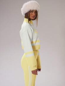 Musera Sport Women Sweaters - Butter Yellow - View 3