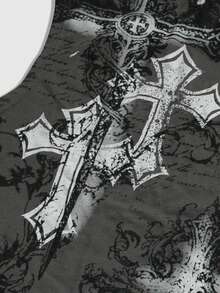ROMWE MEN 2pcs/Set Men's Casual Y2K Style Tank Top And Shorts Set, New Spring/Summer 2026 Collection - Multicolor - View 5