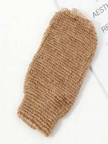 2 件套成人深层清洁去角质黄麻手套和背部磨砂刷，带长绑带，温和去除死皮，可重复使用，适用于淋浴、浴室、SPA 身体磨砂套装，居家 SPA 护理沐浴用品，自我护理礼品 - 彩色 - 查看 9